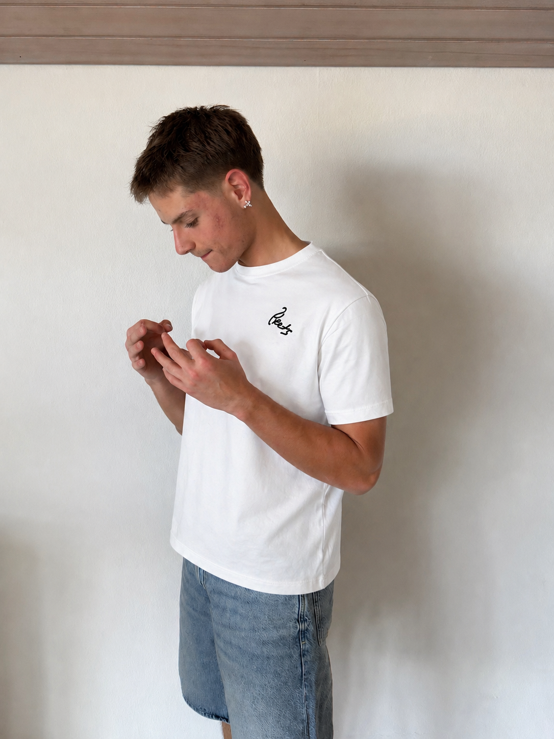 Keets Basic white T-shirt