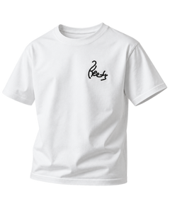 Keets Basic white cotton T-shirt