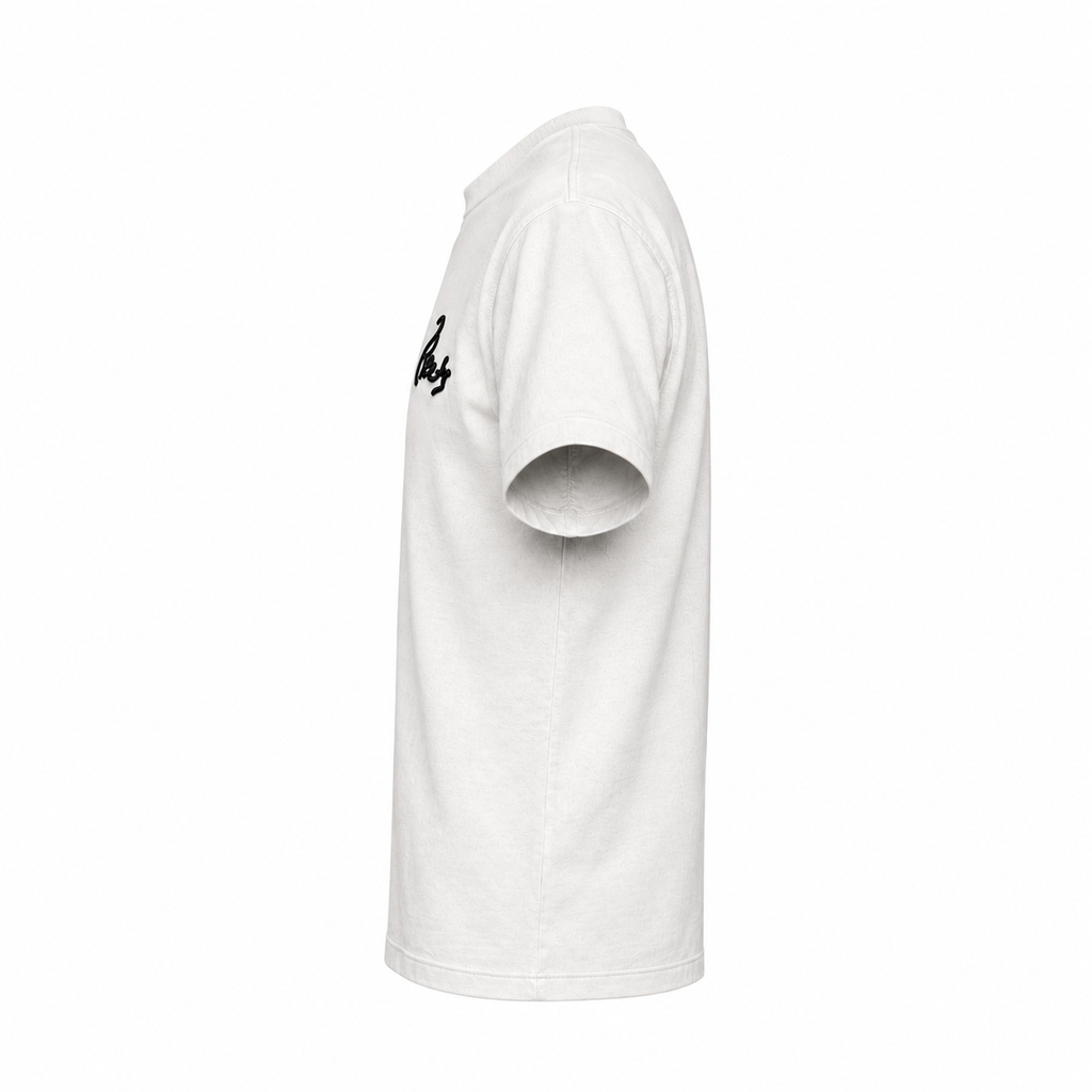 Keets Basic white cotton T-shirt